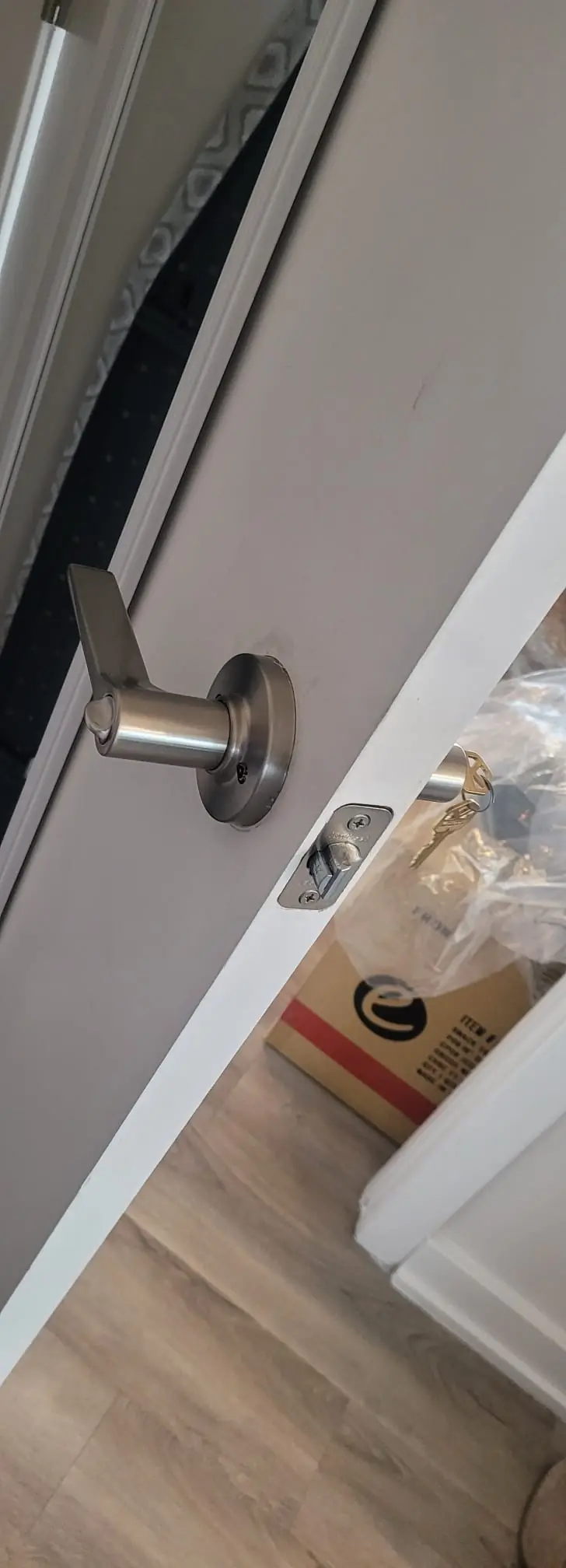 Smart lock installation by Maryland Emergency Lock & Key